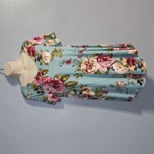 Amore All.F.Y women's size medium floral print dress